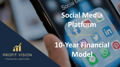 Social Media Platform – 10 Year Financial Model