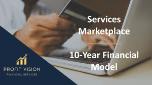 Online Services Marketplace - 10 Year Financial Model