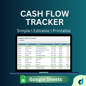 Cash Flow Tracker in Google Sheets