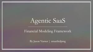 Agentic‑AI Revenue & Cost Model: Token‑Driven P&L & Cap Table