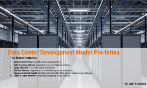 Data Center (Co-Location) Development Model Pro-forma - 20 Year Model