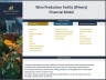 Wine Production Facility (Winery) – 10 Year Financial Model