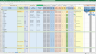 Waterfall Project Planner, Project Plan Gantt Chart & Resource Cost / Budget / Revenue Tracker - MS Microsoft Excel (x2)