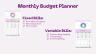Monthly Budget Planner in Excel | Track Income, Expenses & Savings