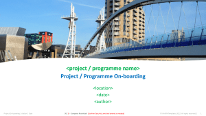 Project Programme Team Onboarding Kit Microsoft PowerPoint Editable Template