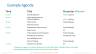 Project Programme Team Kick Off PowerPoint Microsoft Editable Template