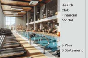 Health Club (Fitness Centre) Financial Model Excel Template