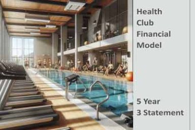 Health Club (Fitness Centre) Financial Model Excel Template