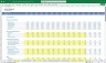 Health Club (Fitness Centre) Financial Model Excel Template