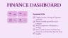 Finance Dashboard – Track Income, Savings & Expenses with Growth Insights