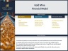Gold Mine Development - Project Finance Model