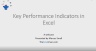Dashboard Design in Excel - The Complete Course