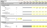 Simple three statement Excel cash flow model
