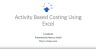 Excel Financial Modelling Course