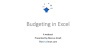 Excel Financial Modelling Course