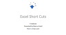 Excel Financial Modelling Course