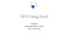 Excel Financial Modelling Course