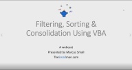 An Introduction to VBA Course - Eloquens