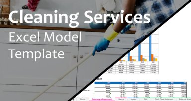 Cleaning Services Excel Financial Model Template