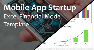 Mobile App Startup Excel Financial Model Template