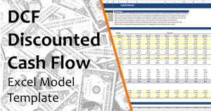 Single Sheet DCF (Discounted Cash Flow) Excel Template