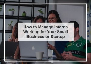 How to Manage Interns Working for Your Small Business or Startup