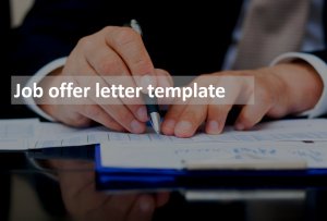 Job Offer Letter Template