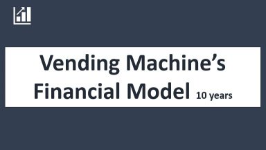 Vending Machine's Business and Financial Model (10 years)