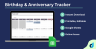 Birthday Tracker Google Sheets Template | Important Dates Calendar | Birthday & Anniversary Tracker | Digital Calendar