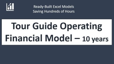 Tour Guide Operator Financial Model - Forecast 10 years