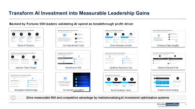 Turn AI Spend into Real Gains for Leaders