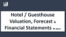 Hotel / Guesthouse Valuation Model and Financial Statements 20 years