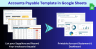 Accounts Payable Tracker - Google Sheets Template | Accounts Payable Ledger | Printable Accounts Statement