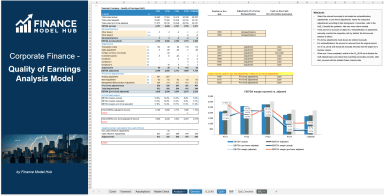Transaction Services – FDD Quality of Earnings (QoE) Model