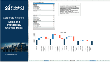 Transaction Services – FDD Sales & Profitability Analysis Model