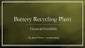 Battery Recycling Economic Model