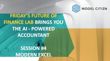 Future of Finance Lab: Modern Excel & AI Essentials (Free Starter Kit)