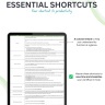 Excel Cheat Sheet: 100+ Formulas, Shortcuts, Advanced Charts + Google Sheets Cheat Sheet