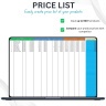Pricing Calculator with 6 Pricing Options: Excel and Google Sheets (Dark Mode Available)