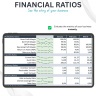 Accounting General Ledger with Automatic Financial Statements: Excel and Google Sheets