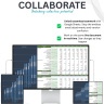 Accounting General Ledger with Automatic Financial Statements: Excel and Google Sheets