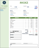 Small Business Invoice Template | Clean & Professional Design | With Tax, Discount and Shipping