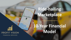 Ride-hailing Marketplace – 10 Year Financial Model