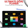 Goal Planner with Shohei Ohtani Mandala Chart (Dark Mode Available)
