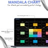 Goal Planner with Shohei Ohtani Mandala Chart (Dark Mode Available)