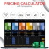 Pricing Calculator with 6 Pricing Options: Excel and Google Sheets (Dark Mode Available)