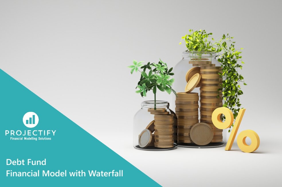Debt Fund Financial Projection Model with Distribution Waterfall ...
