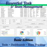 eTask – Excel Task Manager & Team Planner Template (Basic Edition) | Multilingual Productivity System