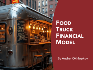 Food Truck Financial Model