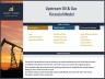 Upstream Oil & Gas Project - 20 Year Financial Model